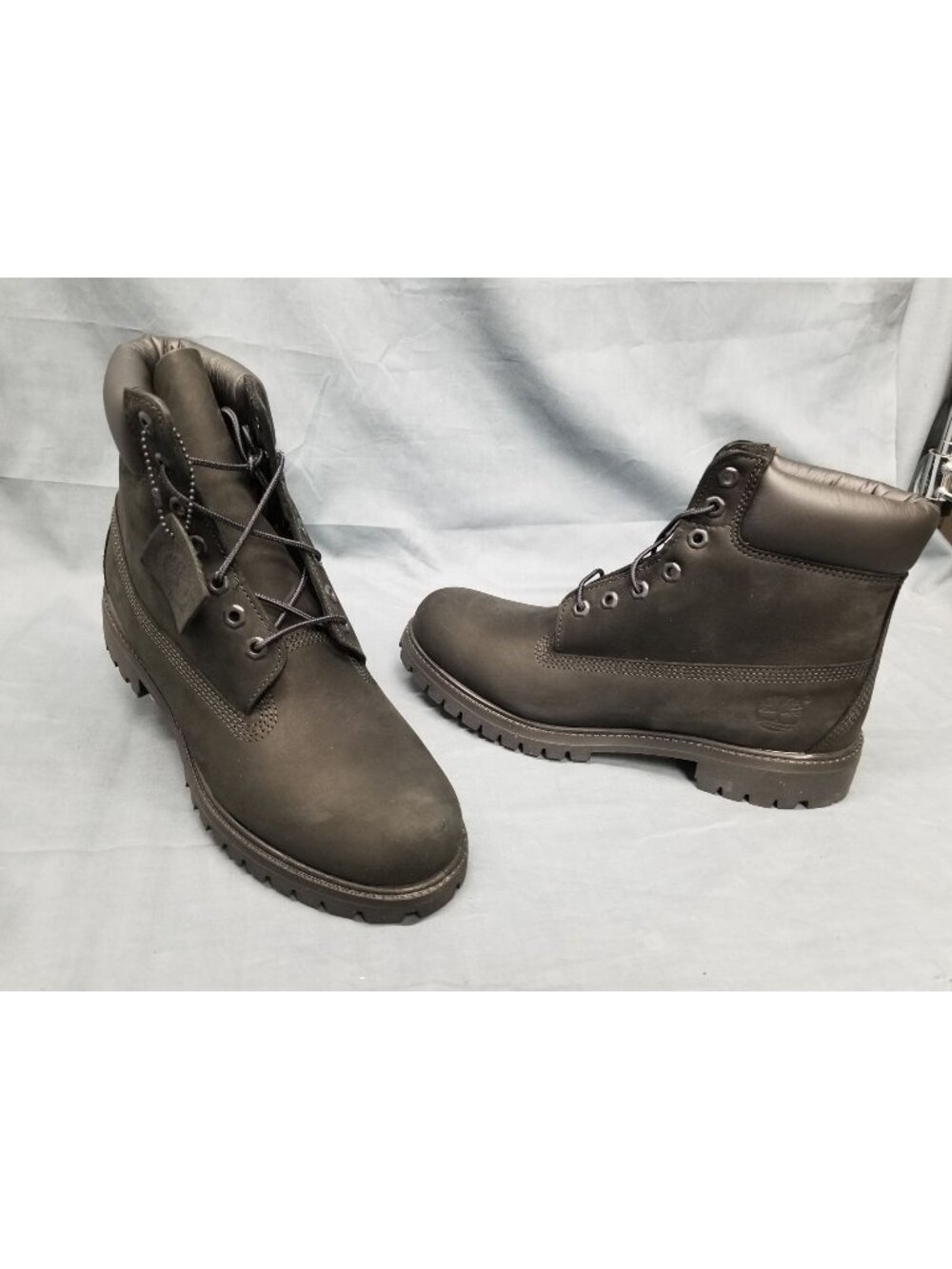 Timberland 6" Premium Waterproof Boots Black Suede Mens Size 10 NEW IN BOX!